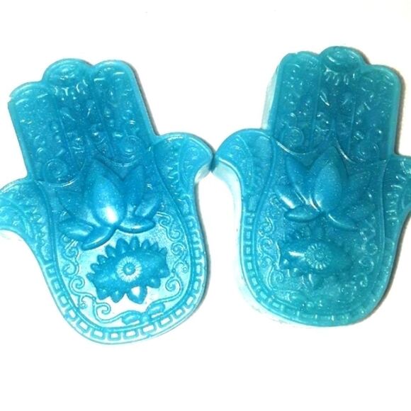 HAND crafted positive eye organic Blueberry soap bar BUY 1 GET 2 FREE MIX N MATC - Picture 4 of 12